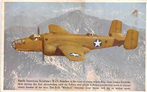 North American Aviation B25 Bomber Brig Gen Jimmy Doolittle 1944 