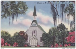 Chapel at Methodist Center, St. Simon Island, Georgia, 30-40s