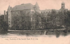 Academy of The Sacred Heart New York City c.1902 Postcard A198