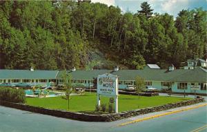 St Johnsbury Vermont~Holiday Motel~Heated Outdoor Pool~1960s Postcard