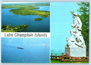 c1960 Gordon Landing Vermont VT Postcard Lake Champlain Region Grand Isle Ferry