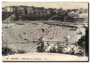 Old Postcard Dinard Rond Point de la Malouine