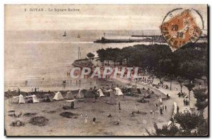 Royan - Le Square Bollon - The Beach - Old Postcard