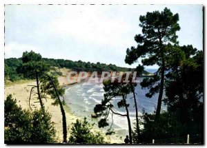 Postcard Modern Corniche De Saint Georges de Didonne Meschers Beach Suzac