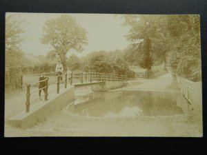 Norfolk COSTESSEY Water Lane FOOTBRIDGE & FORD 1905 RP Postcard