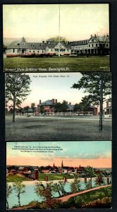 B49 Vintage Bennington State Soldiers Home, Ethan Allen Post Hospital, Civil War