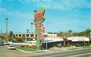 Postcard Arizona Phoenix Tropics Motor Hotel 1950s occupation 23-6900