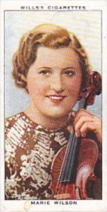 Wills Cigarette Card Radio Celebrities No 11 Marie Wilson