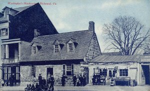 LP78 Richmond Virginia Postcard Washington's Headquarters