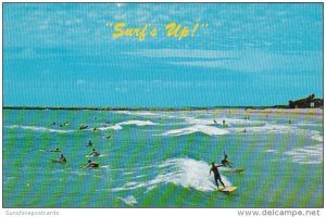 Surfing Along The Coast Of Florida