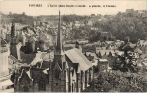 CPA FOUGERES L'Eglise Saint-Sulpiuce - A Gauce le Chateau (1251630)