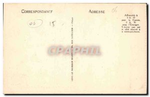 Old Postcard Eze View from the Grande Corniche