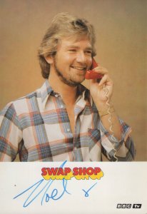 Noel Edmonds Swap Shop Vintage BBC Hand Signed Photo Please Read