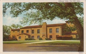 Oklahoma Fort Sill Officers' Club 1953 Curteich