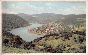 Hinton West Virginia Town View From West, Phostint, Detroit Pub. Co., PC U17832