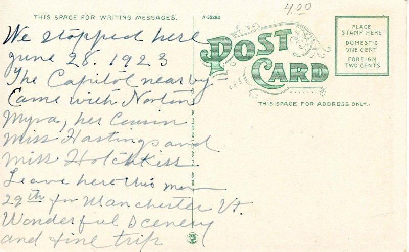 VT - Montpelier. The Pavilion Hotel