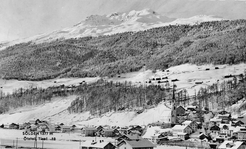 B3936 Austria Solden Otztal Tirol   front/back scan