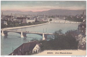 BASEL, Switzerland; Drei Rheinbrucken, 00-10s