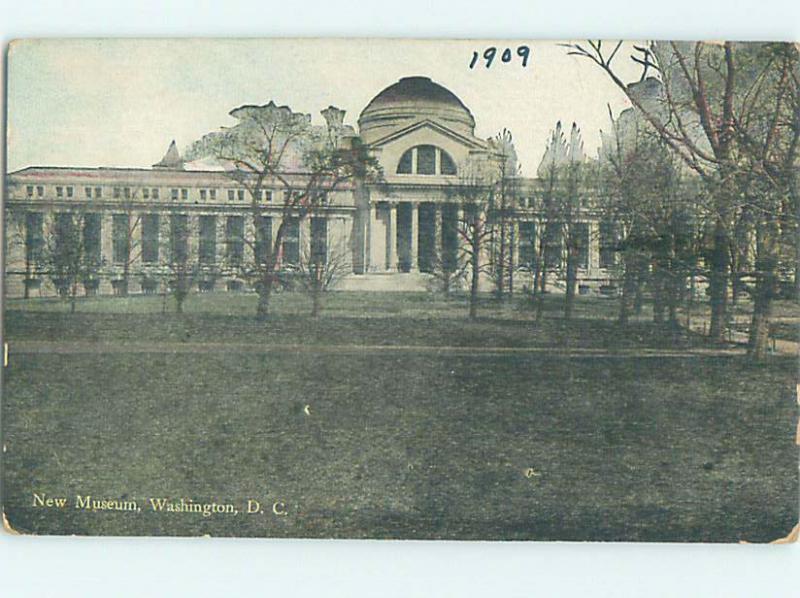 Unused Divided Back NEWLY BUILT MUSEUM Washington DC hr0781