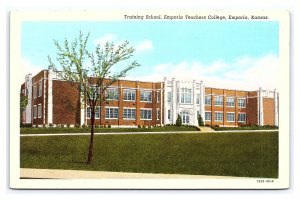 Postcard Training School Emporia Teachers College Emporia Kansas