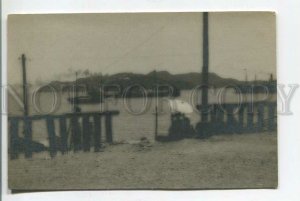 478678 1929 year JAPAN Shimonoseki Masmo Tottori Vintage photo postcard