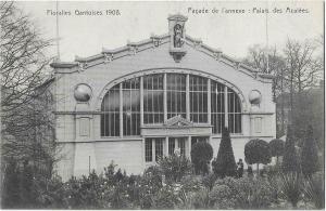 France Floralies Gantoises 1908 Facade de L'Annexe palais des Azalees 01.25