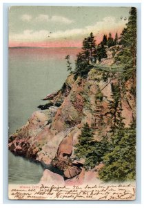 c1905 View Of Winona Cliff Portland Maine ME Posted Antique Postcard