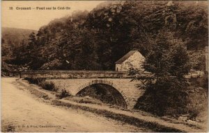 CPA Crozant Pont sur la Cedelle FRANCE (1050257)