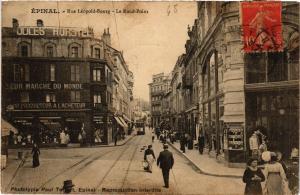 CPA ÉPINAL Rue Leopold-Bourg - Le Rond Point (405554)