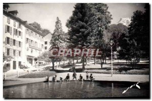 Postcard Modern Eaux Bonnes Garden Darralde and Ger