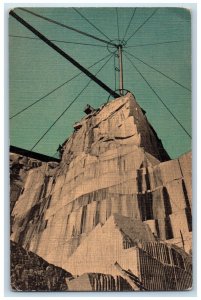 View Of Rock OF Ages Granite Quarry Barre Vermont VT Vintage Unposted Postcard