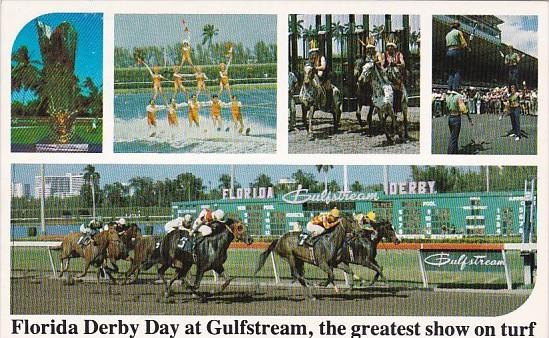 Florida Hallandale Florida Derby Day At Gulfstream Park Horse Racing