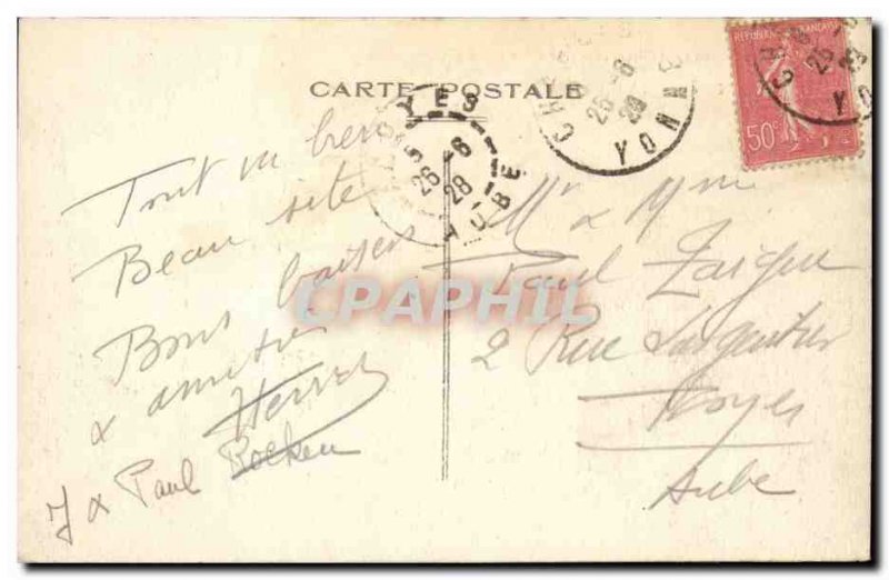 Les Settons - La Digue du Lac - Old Postcard