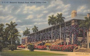 Beautiful Hialeah Park, Miami Jockey Club Florida