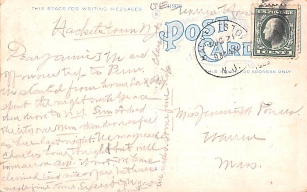 Christian Alliance Nyack, New York Postcard