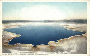 Yellowstone Park Wyoming WY Big Blue Spring 10721 Detroit Pub c1910 Postcard