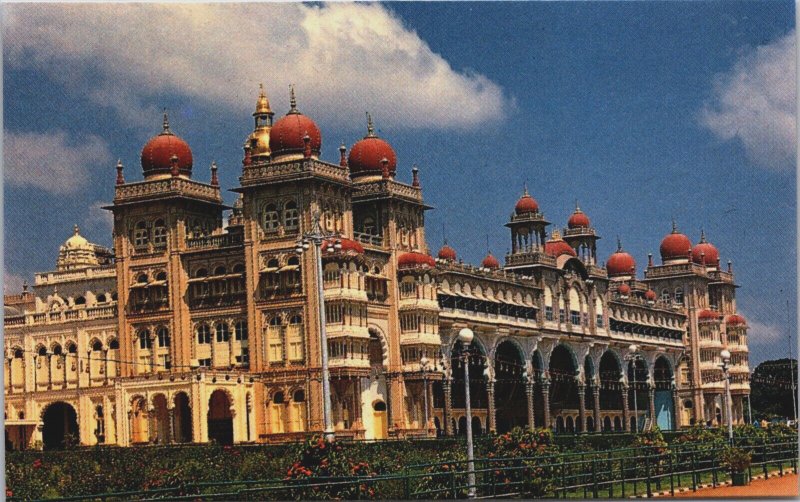 India Mysore Maharaja's Palace Vintage Postcard C183