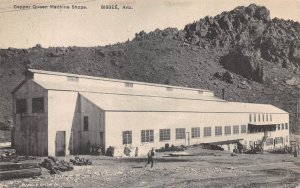 Bisbee Arizona Copper Queen Machine Shops, B/W Photo Print Vintage PC U12275