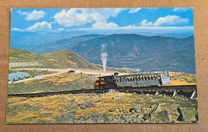 VINTAGE UNUSED POSTCARD - MT WASHINGTON COG RAILWAY N.H.