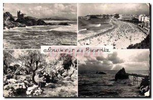 Old Postcard Souvenir of Biarritz