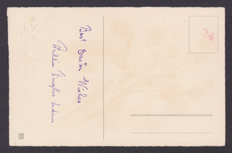 Vintage postcard, Hungary, Happy Easter