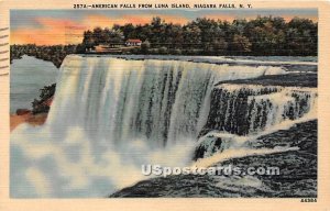 American Falls, Luna Island - Niagara Falls, New York