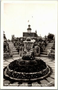 RPPC Petersen's Rock Garden Between Bend and Redmond OR Vintage Postcard L33
