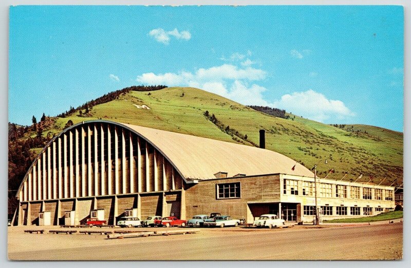 Missoula~Montana State University of Montana~Basketball Field House~1950s PC 