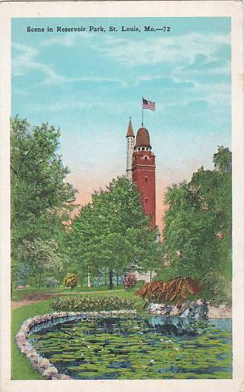 Missouri Saint Louis Scene In Reservoir Park