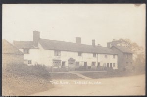 Lincolnshire Postcard - The Row, Threekingham   A962