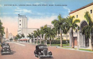 Biscayne Boulevard, Looking South from 15th Street  Miami FL