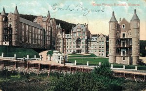 Canada Royal Victoria Hospital Montreal Vintage Postcard 07.86