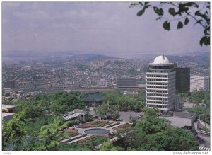 Aerial View, Fountain, SEOUL, South Korea, 50-70's