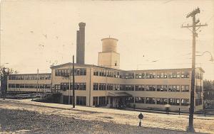 Springvale ME Factory in 1911 RPPC Postcard